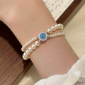 Sapphire Wave Bracelet