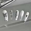 Silver Luxe Press On Nails