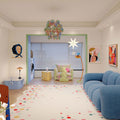 Mary Blair Dot Rug