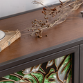 Hecate Retro Sideboard, Stained Glass