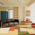 Vera Neumann Geo Patch Rug