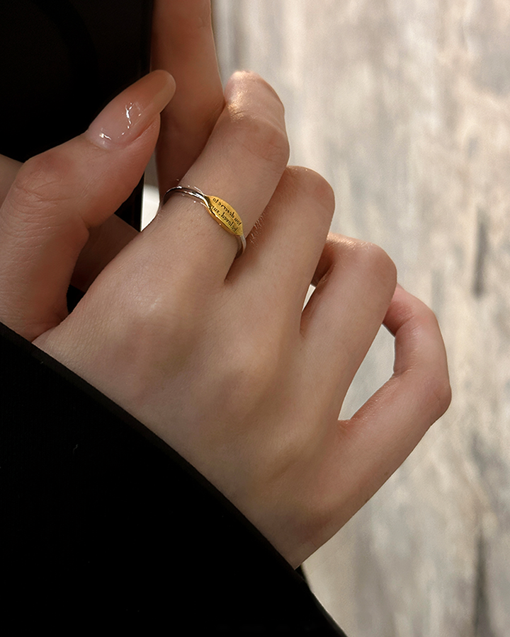 Gold Plated Statement Ring