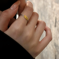 Gold Plated Statement Ring