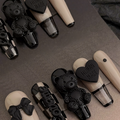 Noir Velvet Press On Nails