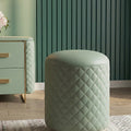 Chloe Green Dressing Table With LED Mirror