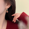 Rose Inferno Earrings