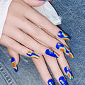 Blue Press-on Nails