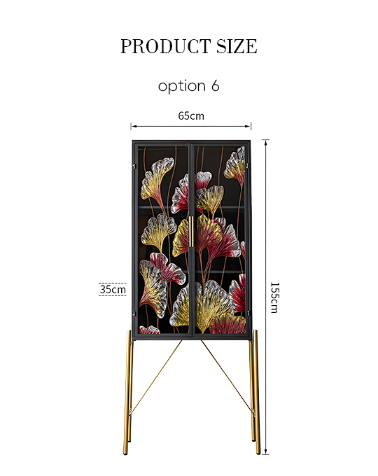 Hecate Retro Sideboard, Stained Glass