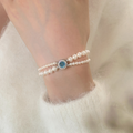 Sapphire Wave Bracelet