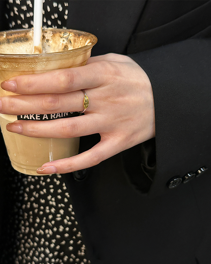 Gold Plated Statement Ring