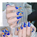 Blue Press-on Nails