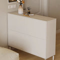 Omar Cabinet For Shoes By Door, Shoe Storage, Cream Wood