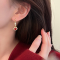 Rose Inferno Earrings