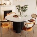 Jen Round Dining Table, Sintered Stone