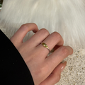 Gold Plated Statement Ring