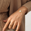 Enamel Daisy Bracelet