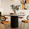 Jen Round Dining Table, Sintered Stone