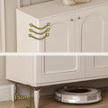 Omar Cabinet For Shoes By Door, Shoe Storage, Cream Wood