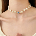 Radiant Twist Pearl Necklace