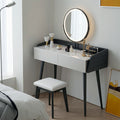 Aden Dressing Table Set With Mirror