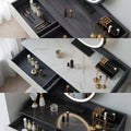 Aden Dressing Table Set With Mirror