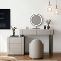 Harper Grey Dressing Table With LED Mirror