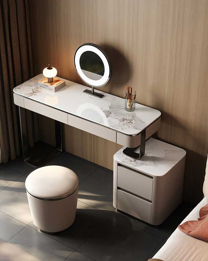 Kelvin Dressing Table with LED Mirror