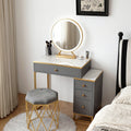Nelia Dressing Table With LED Mirror