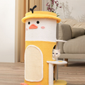 Rubber Duck Rainforest Cat Climber, Cat Tree, Boucle