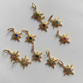 Star Shiny Birthstone Charms