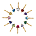 Dainty Round Charms