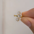 18K Gold Plated Star Ear Cuff
