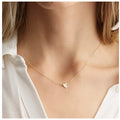 Heart Pendant Necklace - Gold & Silver