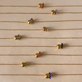 18K Gold Plated Birthstone Charm Necklace