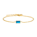 Square Birthstone Bracelet