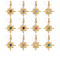 Star Shiny Birthstone Charms