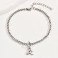 Initial Charm Bracelet – Gold & Silver