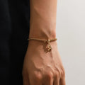 Initial Charm Bracelet – Gold & Silver