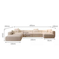 Carter Large Three Seater Corner Sofa, Velvet