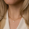Teardrop Birthstone Necklace
