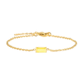 Square Birthstone Bracelet