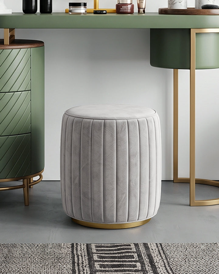 Tandy Dressing Table, Green/ White/ Black