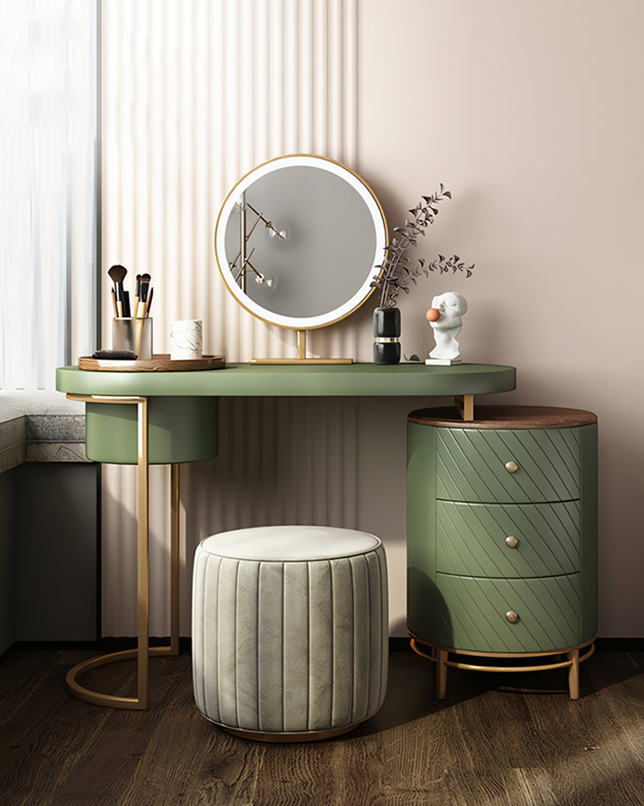 Tandy Dressing Table With LED Mirror