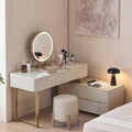 Elara Corner Dressing Table With LED Mirror 产品图 15