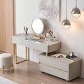 Elara Corner Dressing Table With LED Mirror 产品图 13