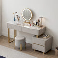 Calista Extendable Dressing Table With LED Mirror 产品图 12