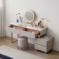 Calista Extendable Dressing Table With LED Mirror 产品图 13