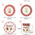 Zane Christmas Dinnerware Set