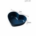 Benedict Heart-Shaped Condiment Bowls Set