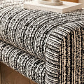 Luna Upholstered Bench detail image